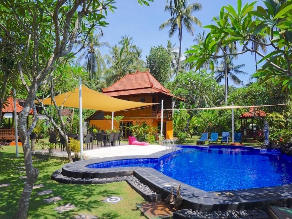 Kura Kura Villas Candidasa Exteriér fotografie